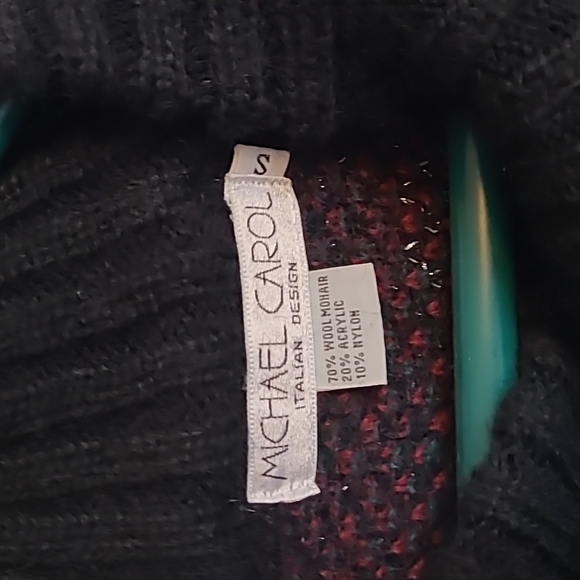 Womens Long Pure Wool Mohair Italian Design Coat - Picture 2 of 5